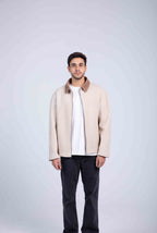Two Tone Jacket Beige
