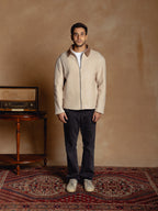 Two Tone Jacket Beige