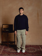 Oversized Navy Blue Pullover