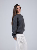 Oversized Grey Pullover