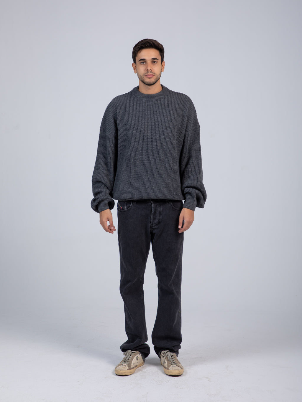 Oversized Grey Pullover