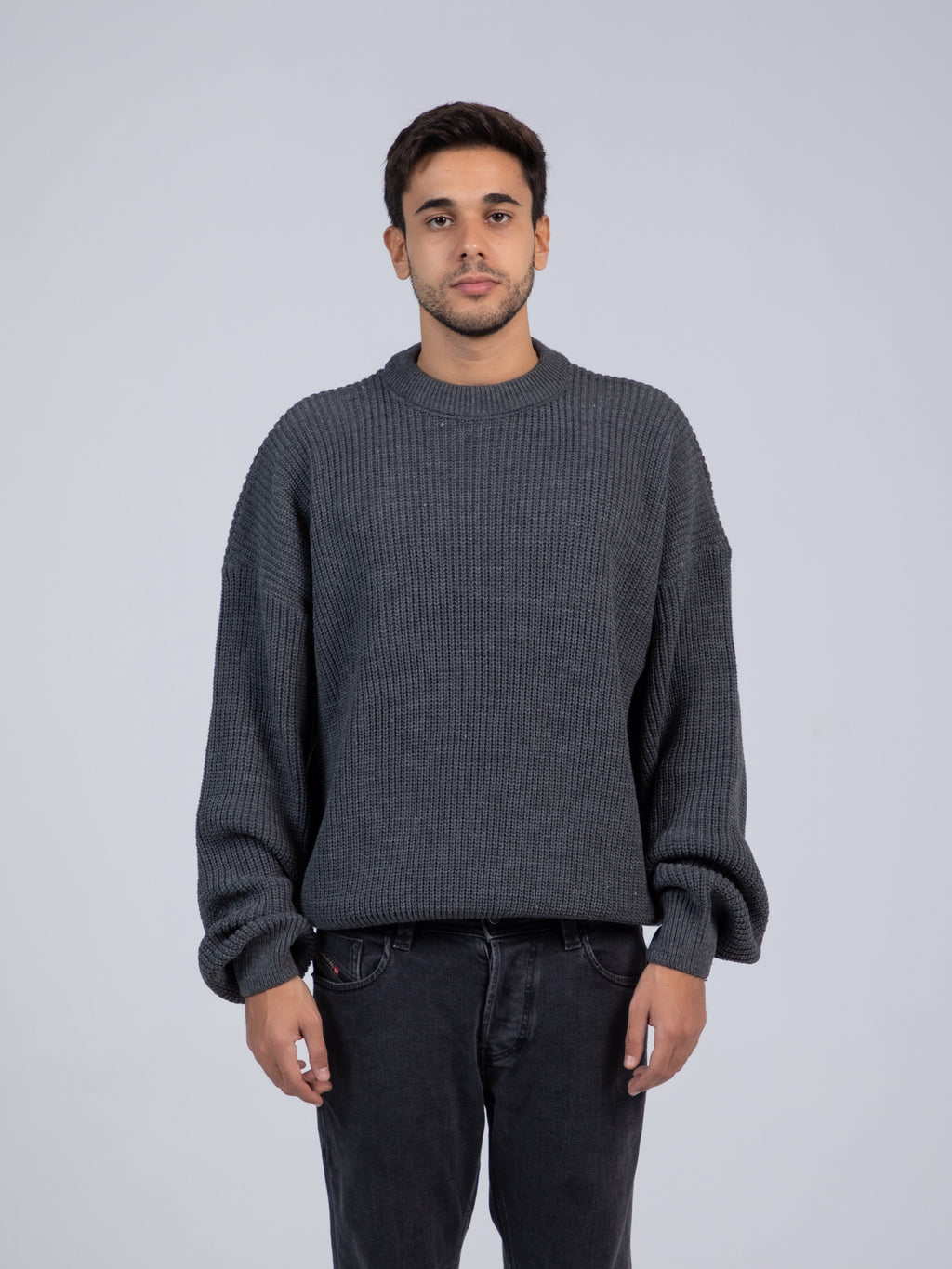 Oversized Grey Pullover