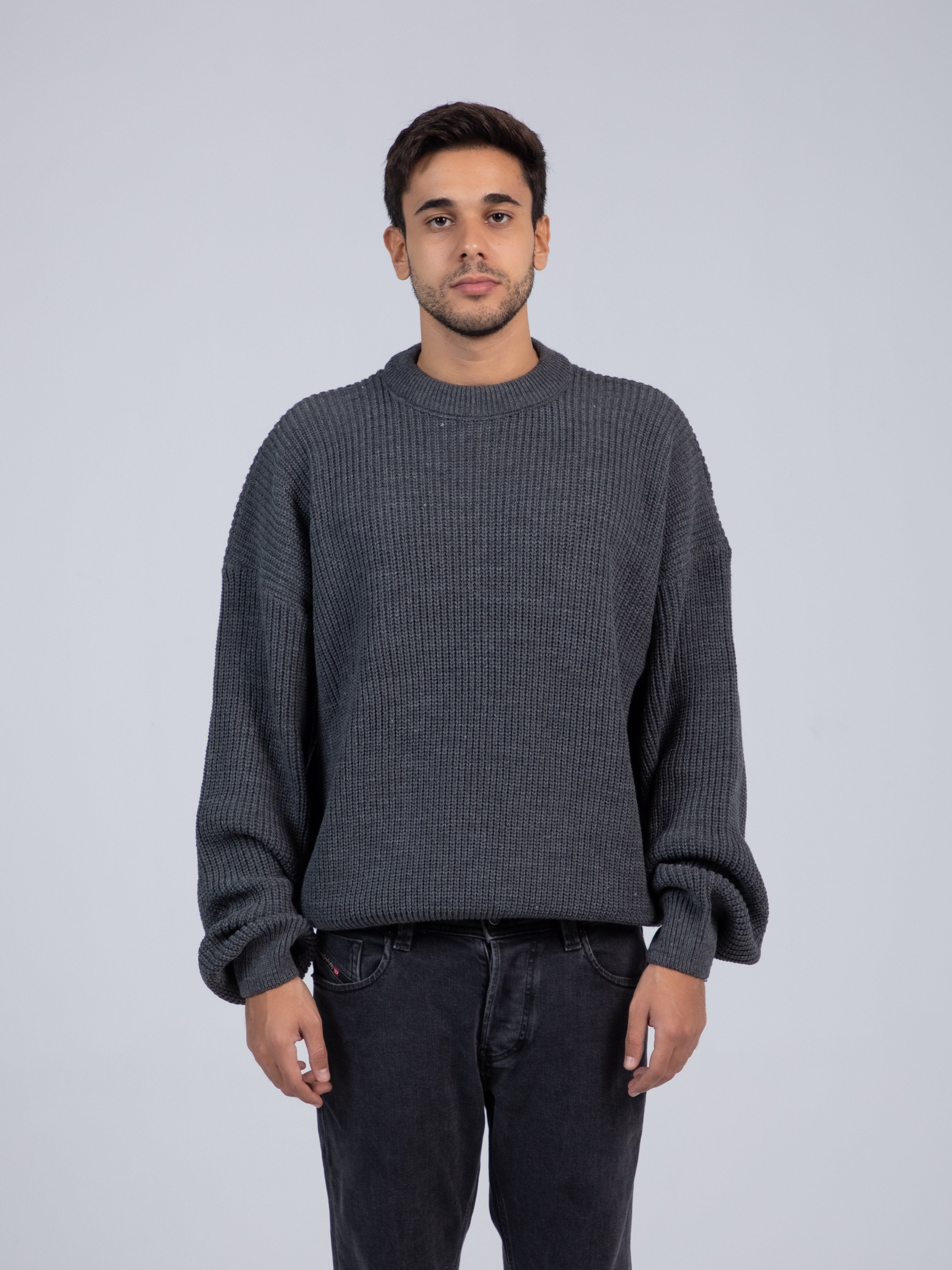 Oversized Grey Pullover