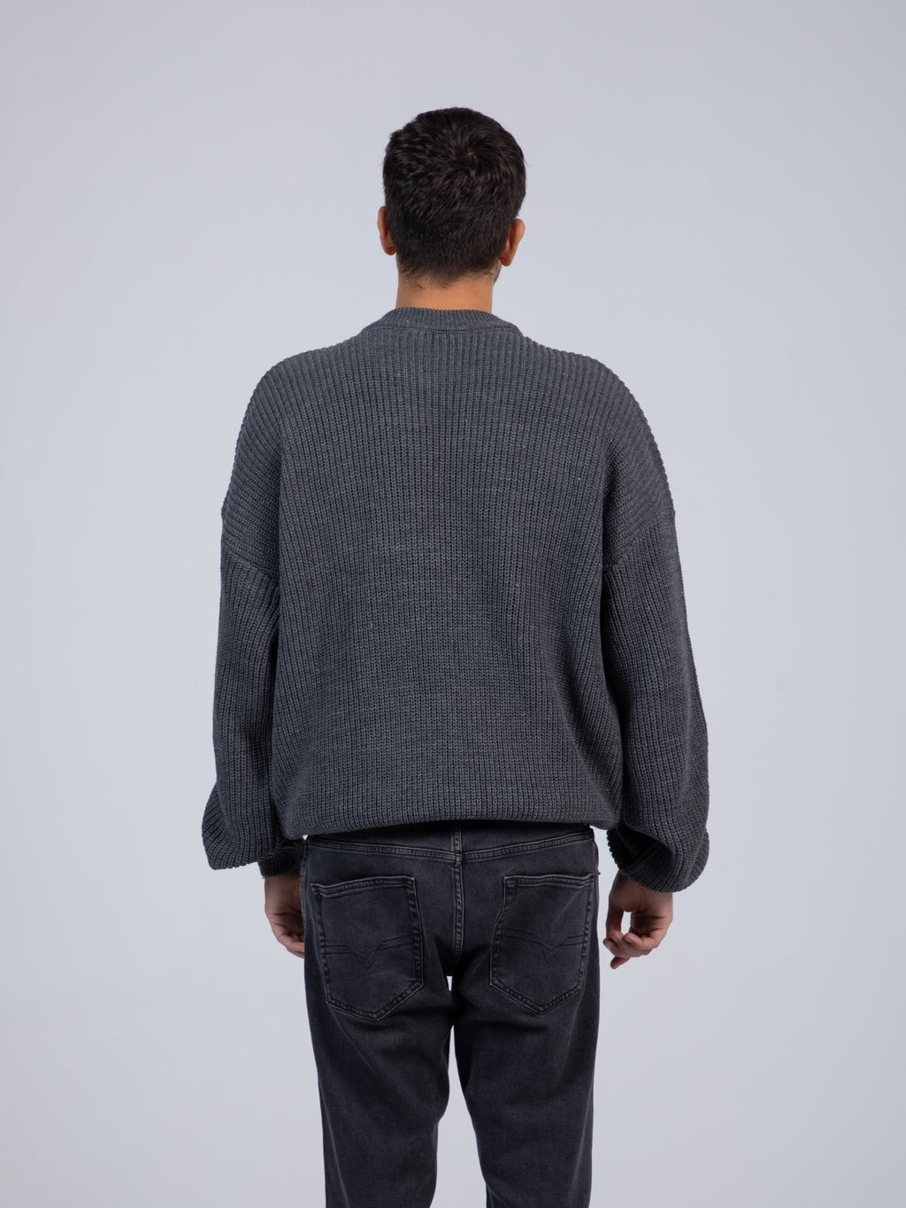 Oversized Grey Pullover