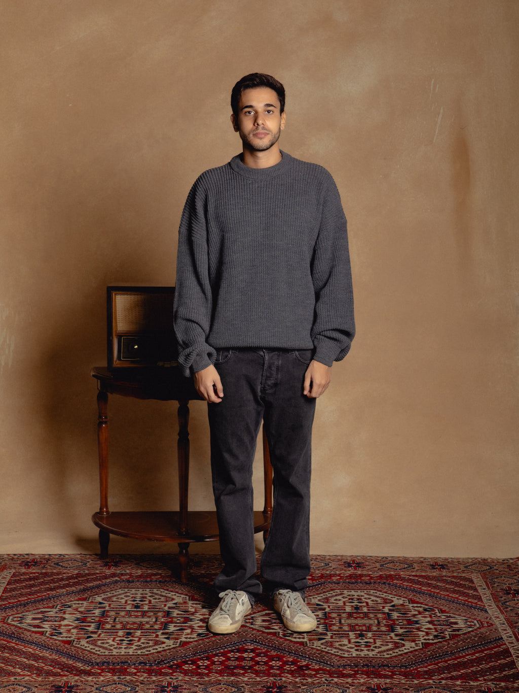 Oversized Grey Pullover