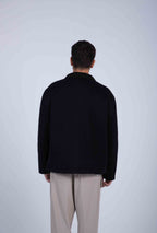 Two Tone Jacket Black